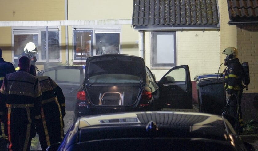 De brandweer had de brand snel onder controle.