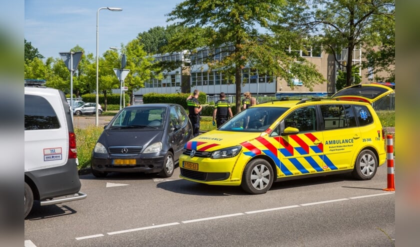 De politie en ambulance kwamen ter plaatse.