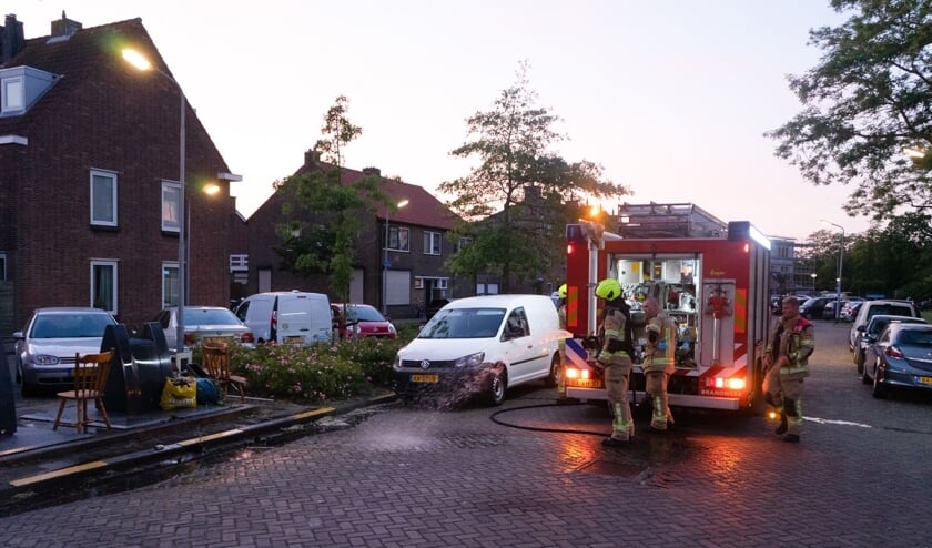 De brandweer had de brand snel geblust.