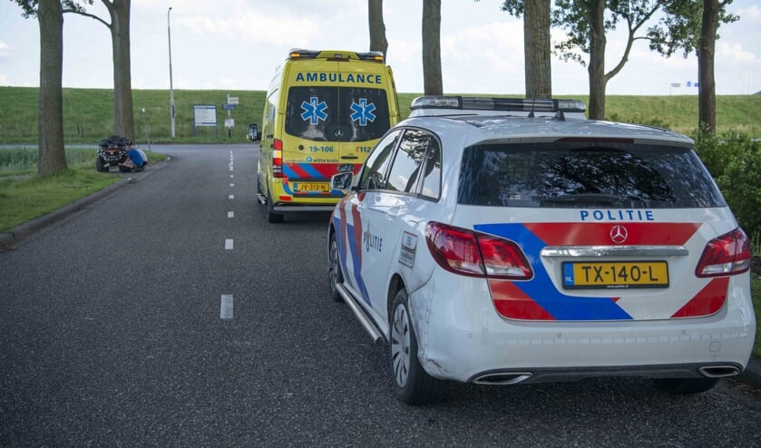 De politie en ambulance kwamen met spoed ter plaatse.