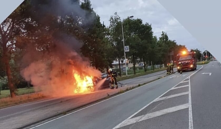 De brandweer had de vlammen snel onder controle.