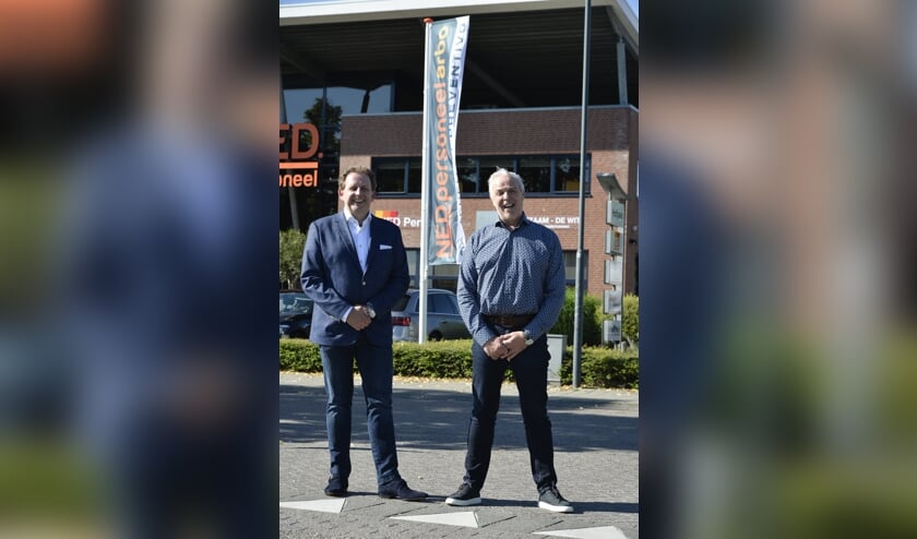 Links Mark Stam, rechts John Elst lanceren samen een nieuw concept voor arbodienstverlening.
