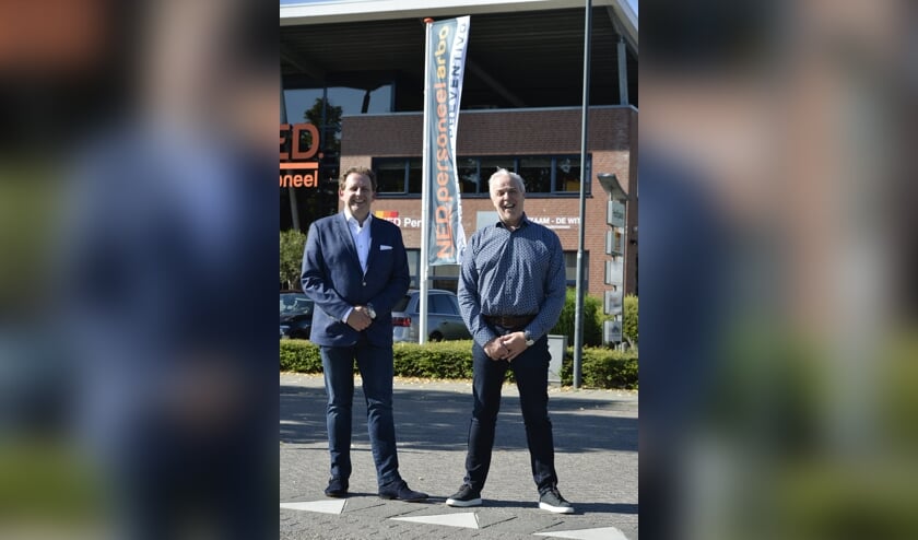 Links Mark Stam, rechts John Elst lanceren samen een nieuw concept voor arbodienstverlening.