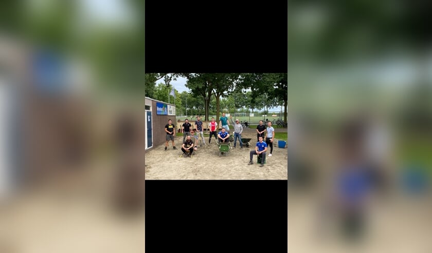 Jonge hardwerkende NVS'ers.