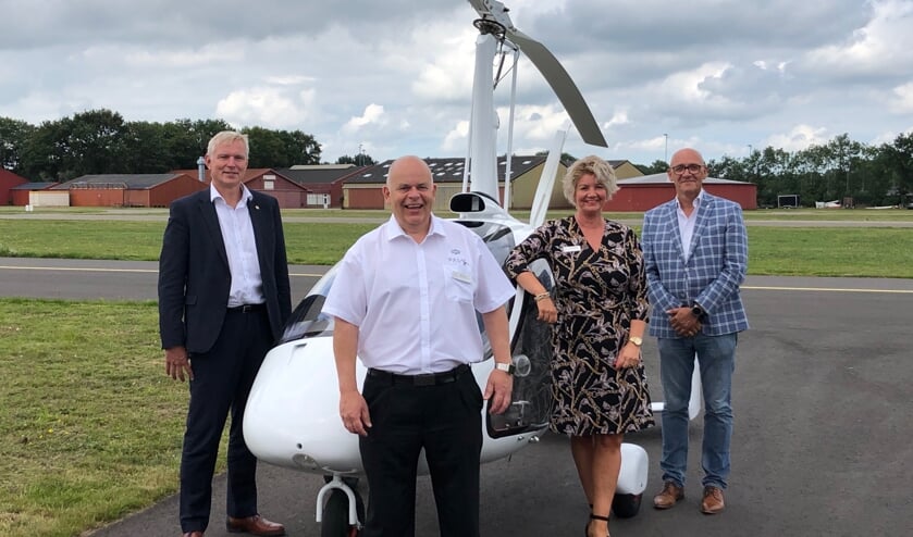 Robert Dingemanse, Phil Harwood, Marcia Hendriks en Marco van den Bosch.