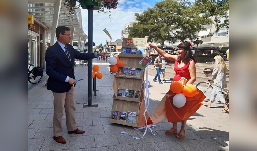 Vlissingse infozuilen feestelijk in gebruik genomen
