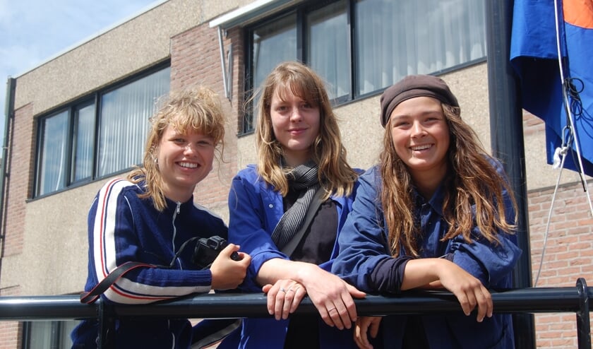 Kunst-studentes fietsen Nederland door voor gesprekken over klimaatverandering
