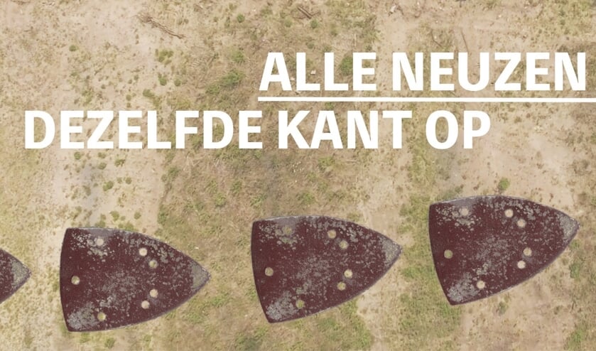 De expositie heet 'Alle neuzen dezelfde kant op'.