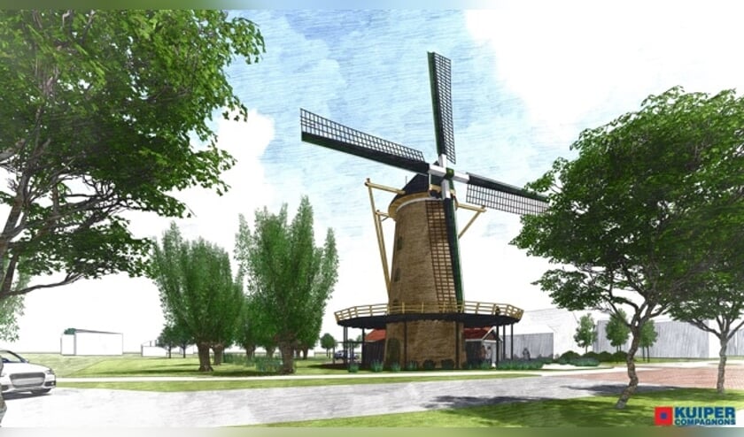 Comité krijgt nog geen subsidie voor herstel van Molen De Hoop  