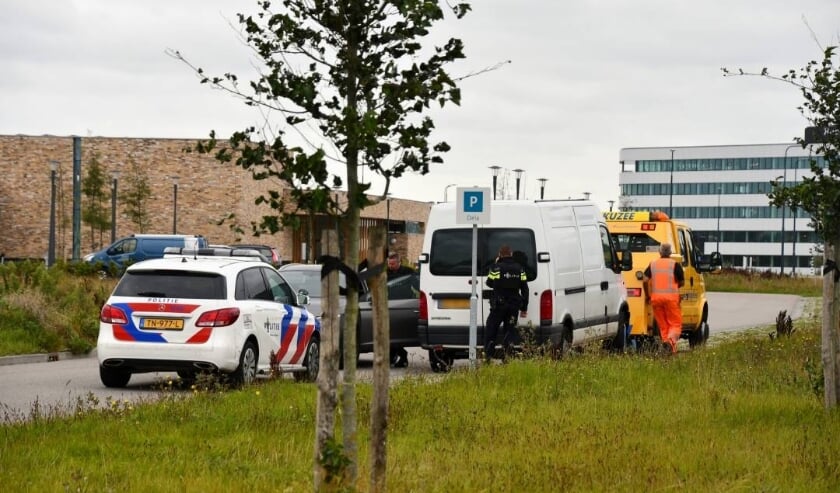 Politie neemt in Goes bestelbus met drugs in beslag