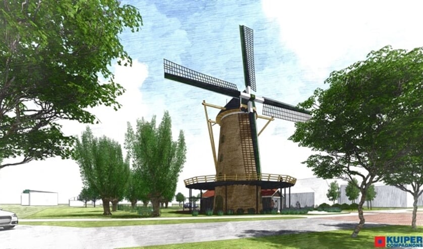 Dorpsraad Sint Laurens hoopt op subsidie voor herstel molen