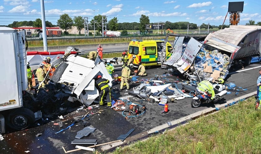 De weg is volledig afgesloten.