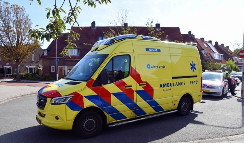 De ambulance en politie kwamen ter plekke.