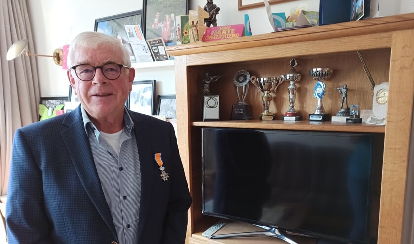 Leo Driesprong was vijftig jaar lid van de schietvereniging.