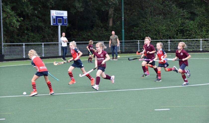 Actie moment wedstrijd ZHC M6E1mix.