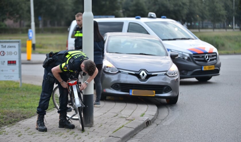 Het gebeurde op de kruising nabij hotel Campagnile.