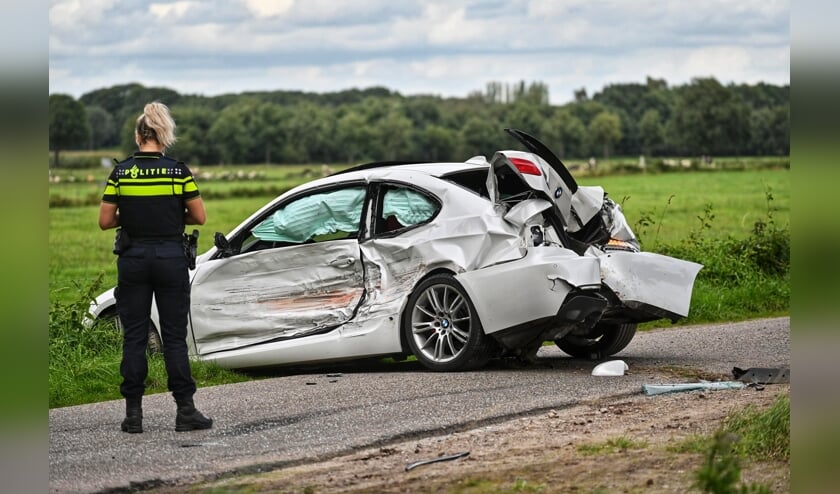 De politie is aanwezig.