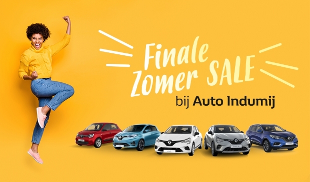 Finale Zomer Sale bij Auto Indumij.