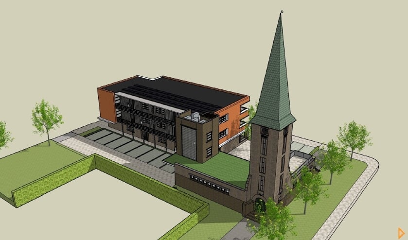 Raad bespreekt plan voor Bathsewegkerk Rilland