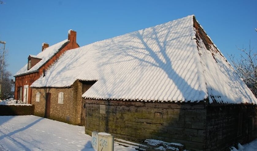 Zo zou het er zaterdagmiddag weleens uit kunnen zien met een paar cm sneeuw.