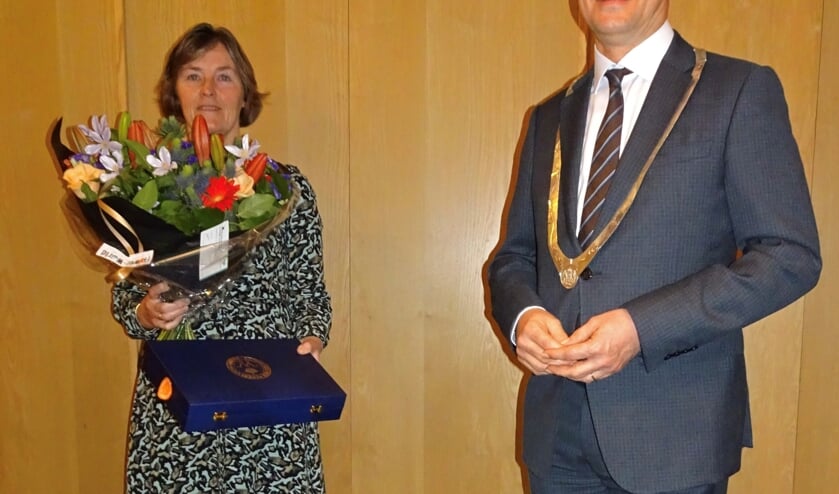 Verdiend lintje voor Marleen Poortvliet 