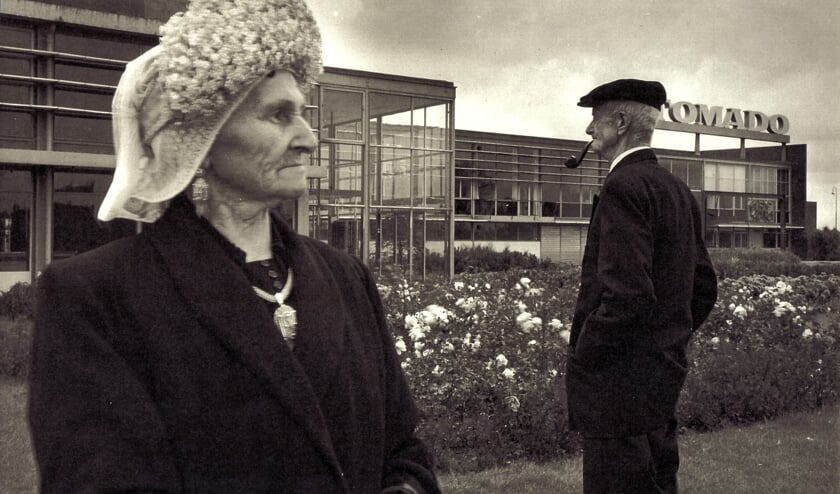 Tomado vlak rond de opening in 1955.