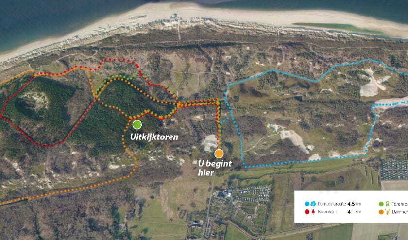 Nieuwe wandelroutes in duingebied Oranjezon