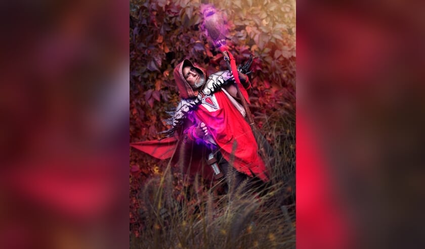 <p>Mariska als het personage Medivh. </p>