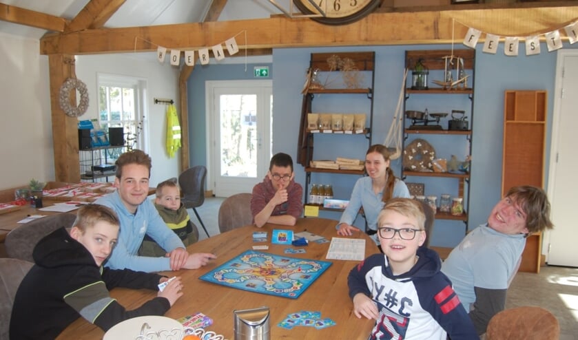 <p>Het is zo gezellig in de zorghoeve.</p>
