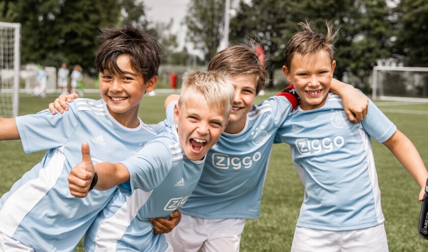 <p>Deelnemers Ajax camp&clinics.</p>
