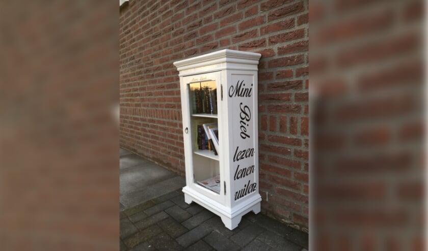 <p>Minibieb - boekenkastje.</p>