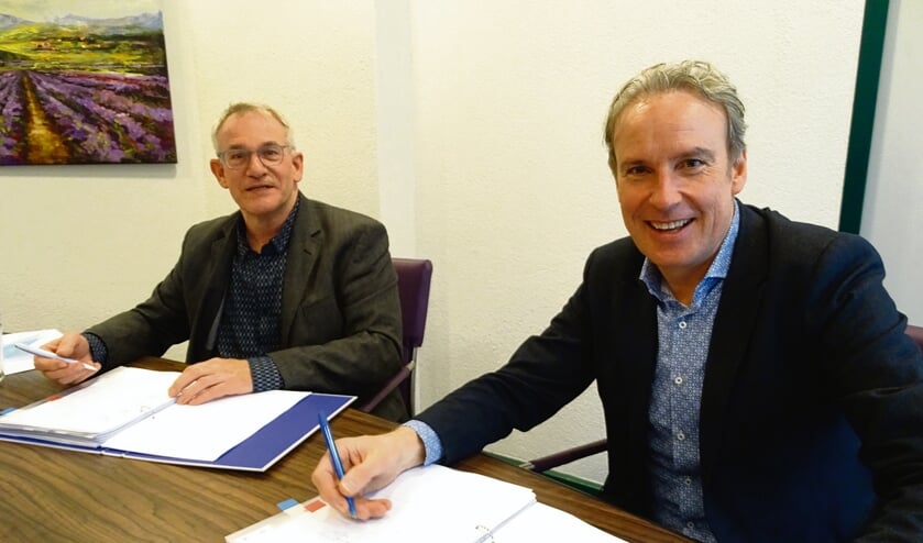 Jan Oprins (l) en Kees van den Buijs: 'Meer dan dertig jaar innovatie brengen we nu samen'.