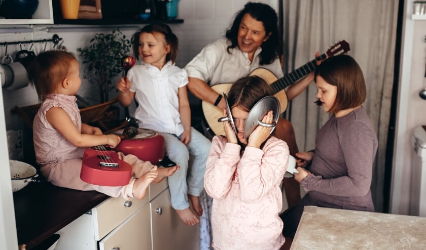<p>Muzikale familie.</p>