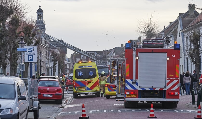 <p>De hulpdiensten rukten met groot materieel uit. </p>