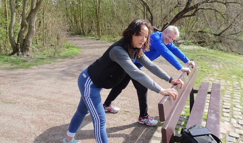 <p>Personal trainer Joyce Palm en Stephan Floor.</p>