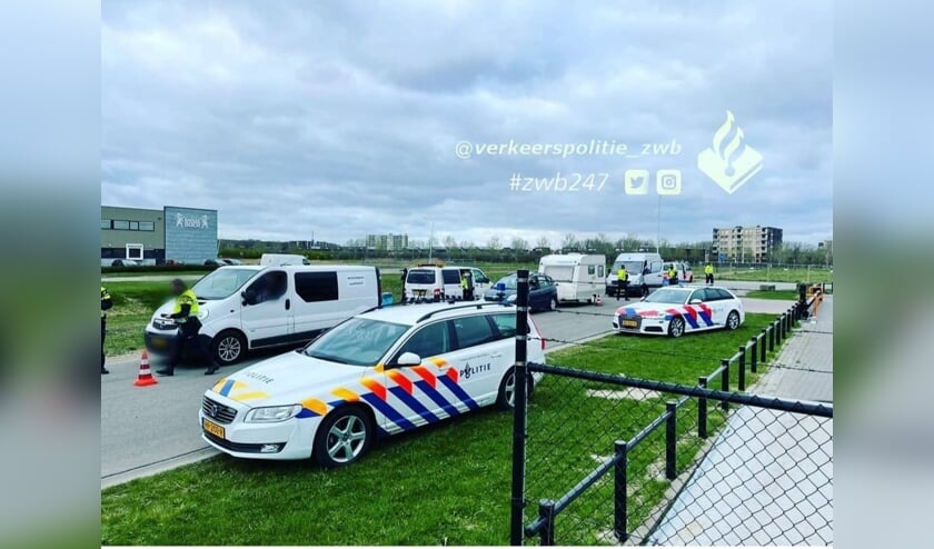 De controle werd op twee locaties in Goes gehouden.
