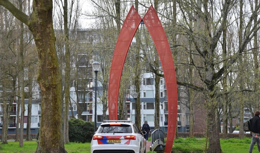 De daders vluchtten richting het nabijgelegen park.
