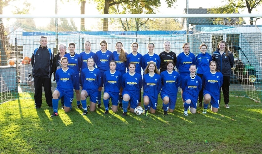 <p>Het damesteam van Vivoo Huijbergen.</p>