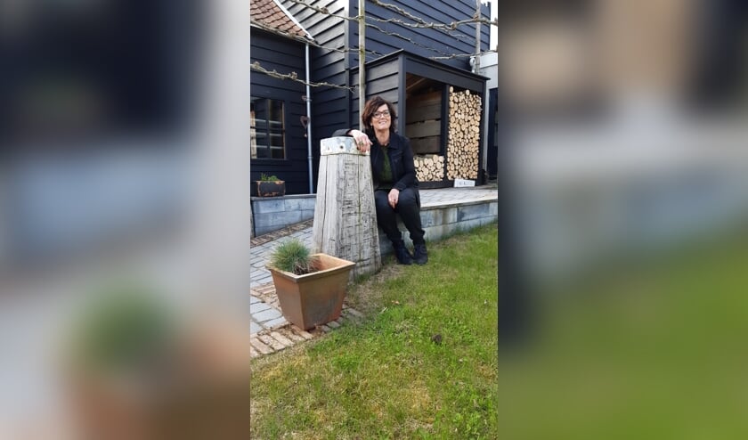 <p>Annelies Steendijk heeft de zee ook een beetje naar haar tuin gehaald.</p>