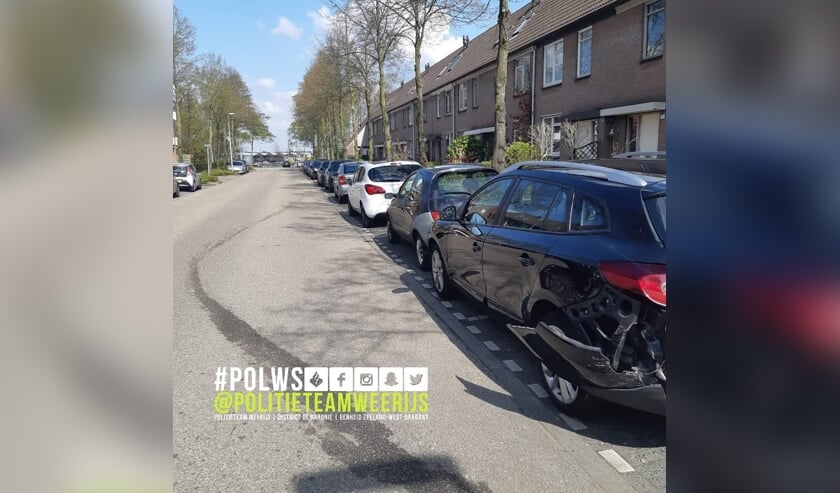 De bestuurder veroorzaakte onder invloed van alcohol meerdere aanrijdingen.